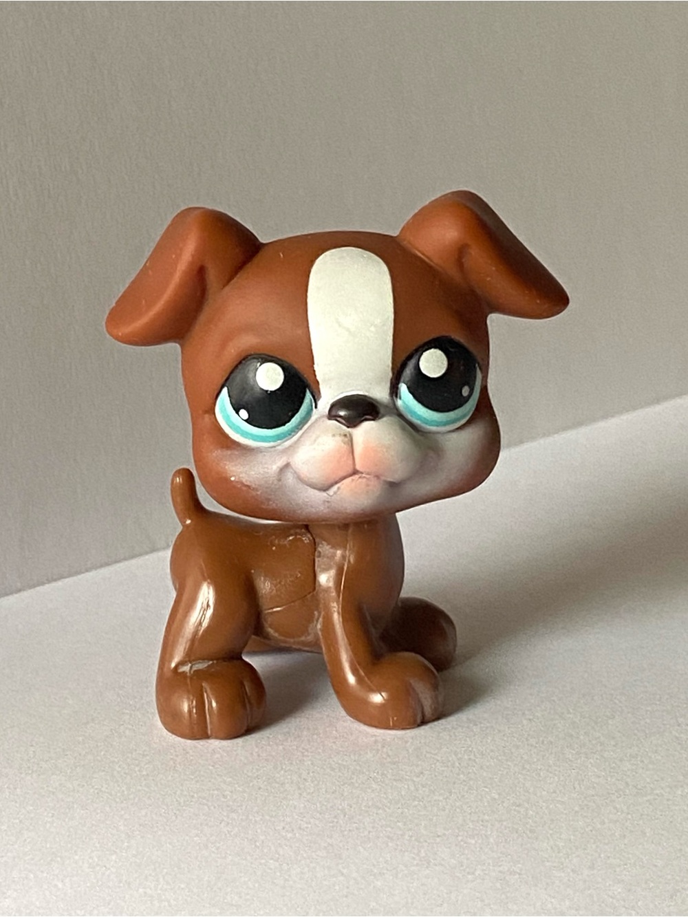 Littlest Pet Shop LPS Boxer Dog Hasbro 2005